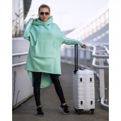 Oversized суитчър в мента